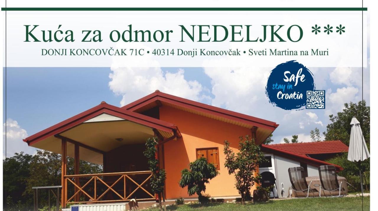 스베티 마르틴 나 무리 Kuca Za Odmor "Nedeljko"/ Holliday Hause "Nedeljko" 빌라 외부 사진